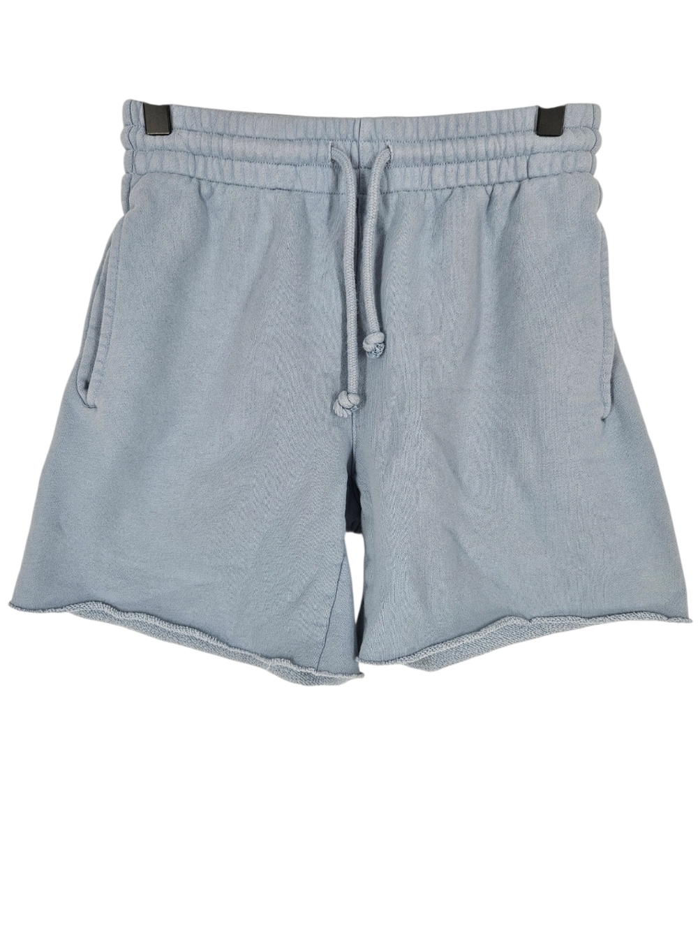 Aritzia TNA Light Blue Cozy Fleece Boyfriend Sweatshorts Size XXS